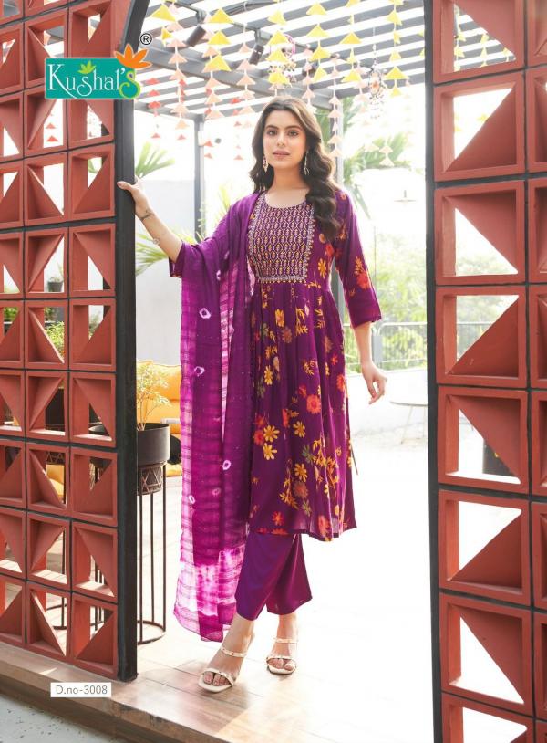 Kushal Morni Vol-3 – Anarkali Kurti Pant With Dupatta